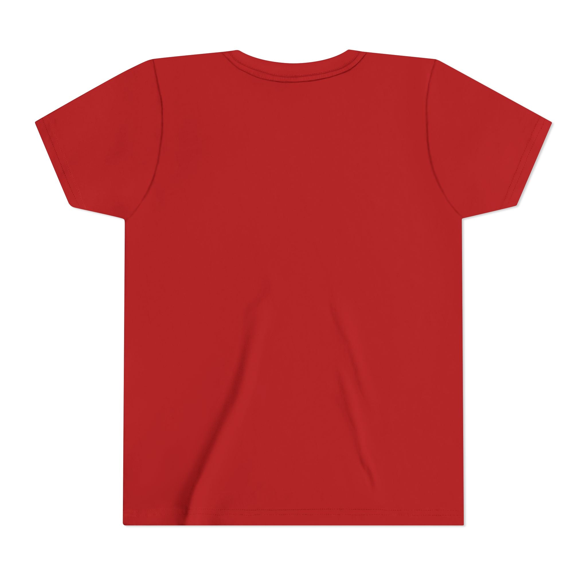 Mushroom Garden Youth T‑Shirt — Cute Orange Fungi Illustration for Kids